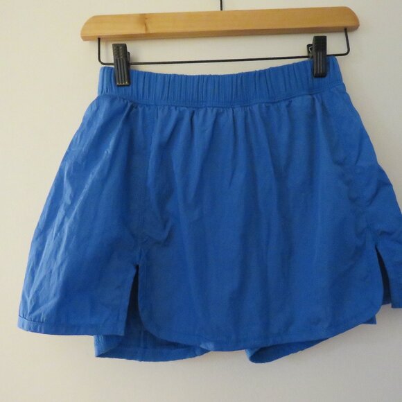 FREE PEOPLE MOVEMENT Daisy Woven Skort Breezy Blue Athleisure Pickleball Tennis - Picture 3 of 13